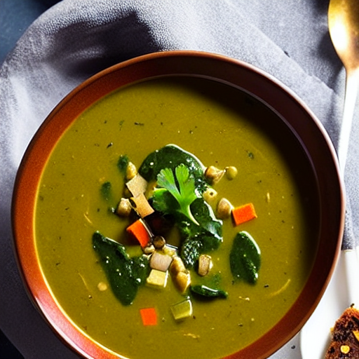 Wild Greens Soup