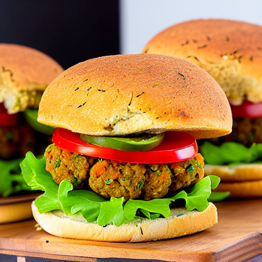 Hamburguesa de Garbanzos