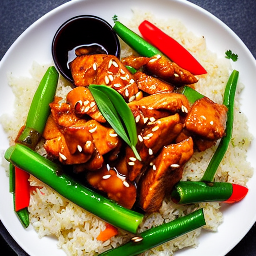 Hunan Spicy Chicken Rice