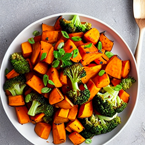 Savory Sweet Potato and Vegetable Stir-Fry with Rice