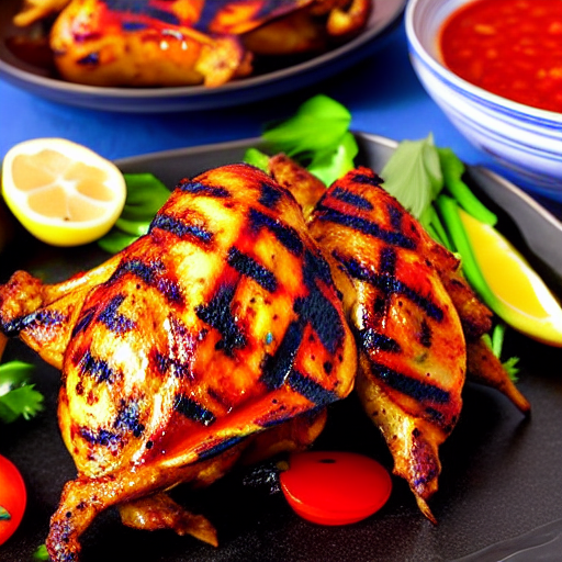 Spiced Grilled Quail