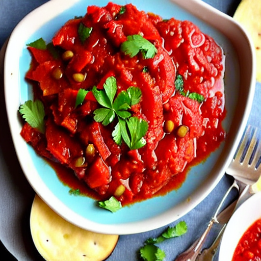 Zaalouk Eggplant Salad