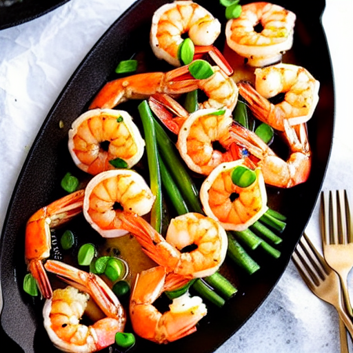 Baked Garlic Butter Shrimp