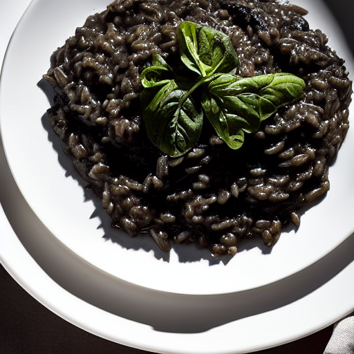 Risotto al Nero di Seppia