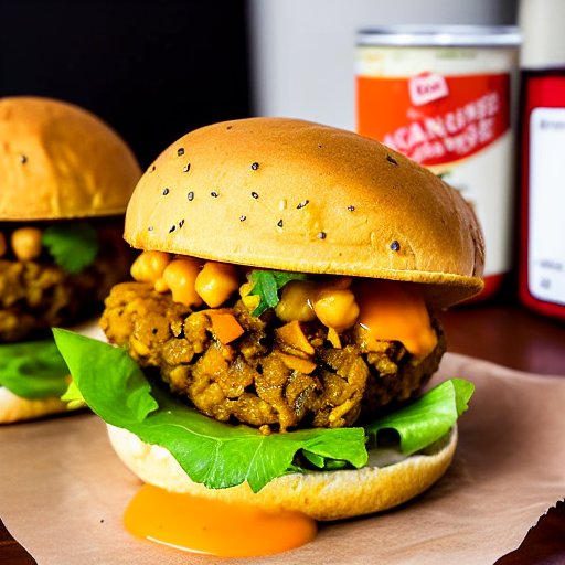 Hamburguesa de Curry