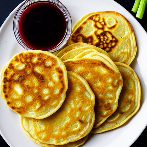 Chive Pancakes