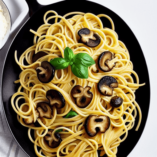 Pasta con i Funghi e Tartufo