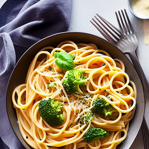 Pasta with Cream Sauce