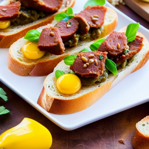 Crostini con Fegatini