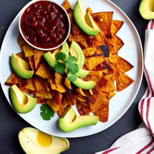 Vegan BBQ Nachos