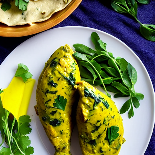 Baked Methi Malai Chicken