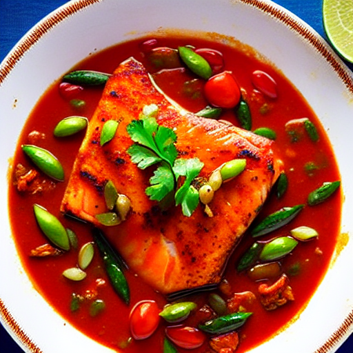 Zaalouk de Poisson