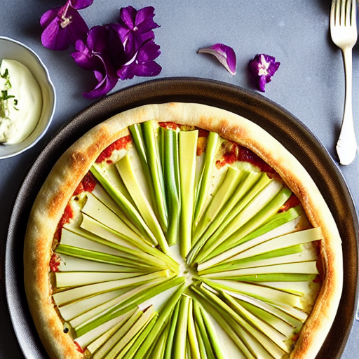 Tarte aux poireaux