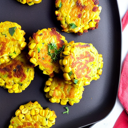 Vegan Corn Fritters