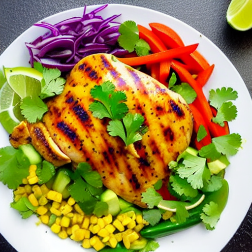Ensalada de Pollo al Limón