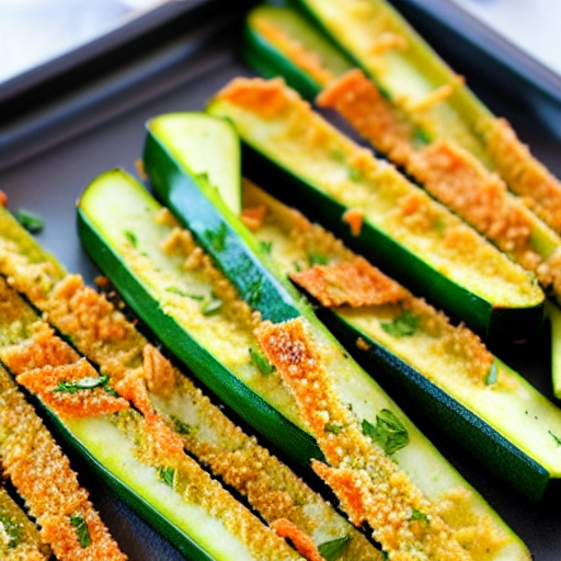 Keto Baked Zucchini Fries
