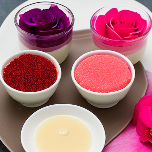 Rose Water Pudding