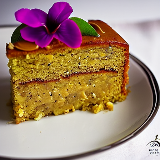 Keto Thai Banana Cake