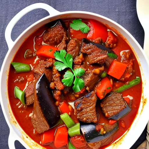 Beef and Eggplant Stew