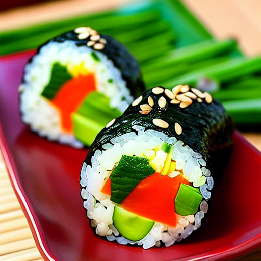 Keto Cauliflower Sushi