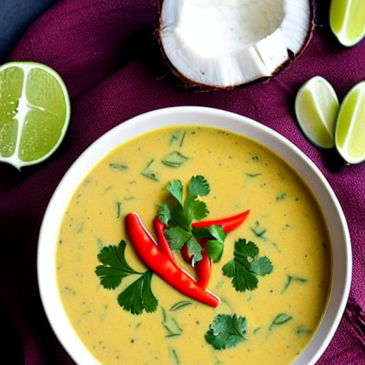 Spicy Coconut Soup