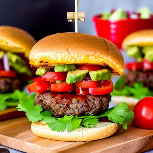 Chorizo Beef Burger