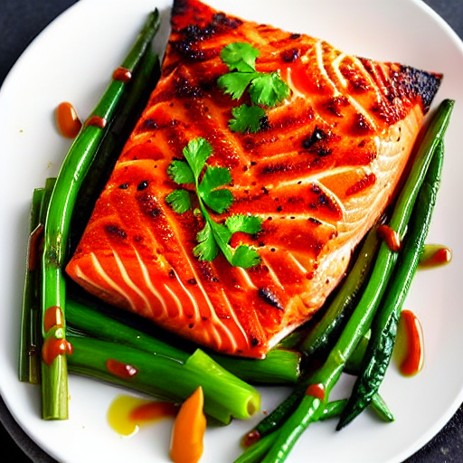 Baked Spicy Salmon