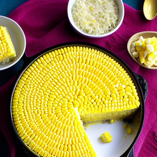 Sweet Corn Pudding