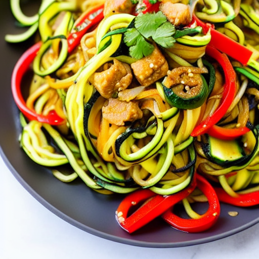 Drunken Noodles Zoodles