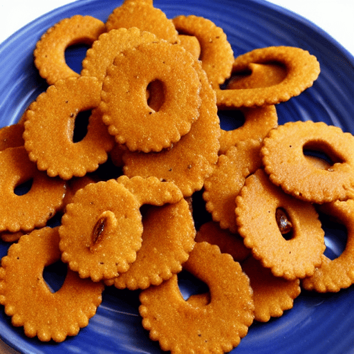 Acorn Flour Crackers