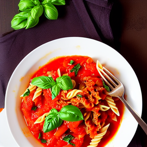 Pasta con Pomodoro e Seppie