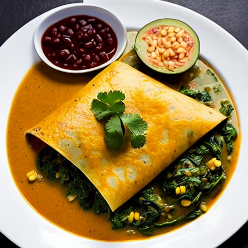 Enchiladas de Espinacas