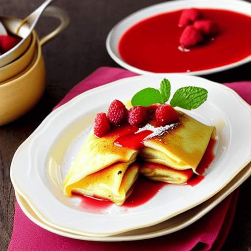 Sweet Cheese Blintzes