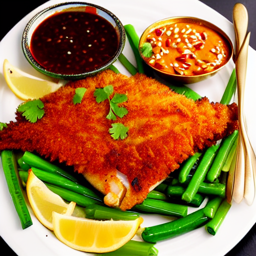 Fried Fish with Toum