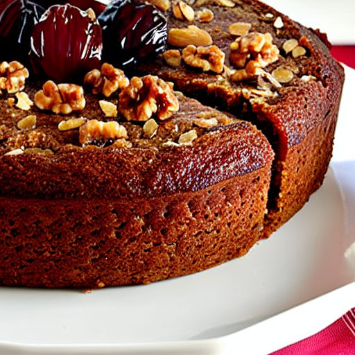 Date Walnut Cake