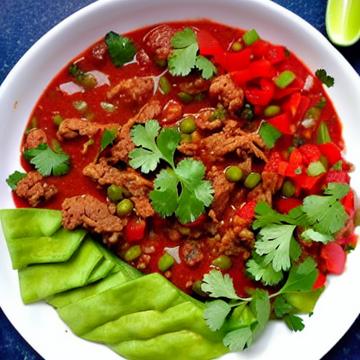 Pico de Gallo con Carne