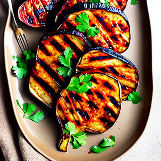 Zaalouk Grilled Eggplant