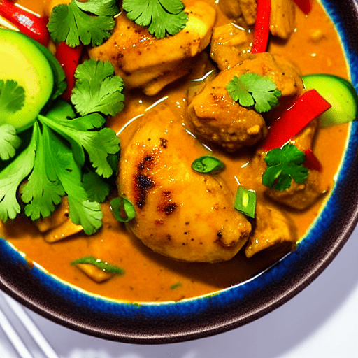 Curry Chicken Rice Bowl