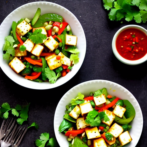 Keto Paneer Salad