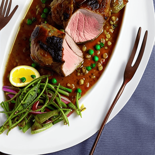 Roasted Lamb with Spices