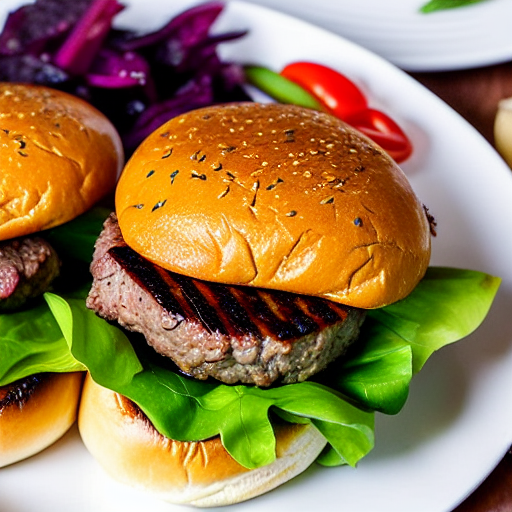 Provençal Beef Burger