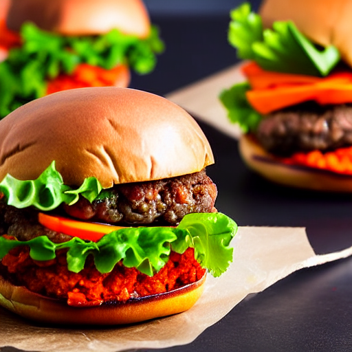 Burguer de Batata Doce