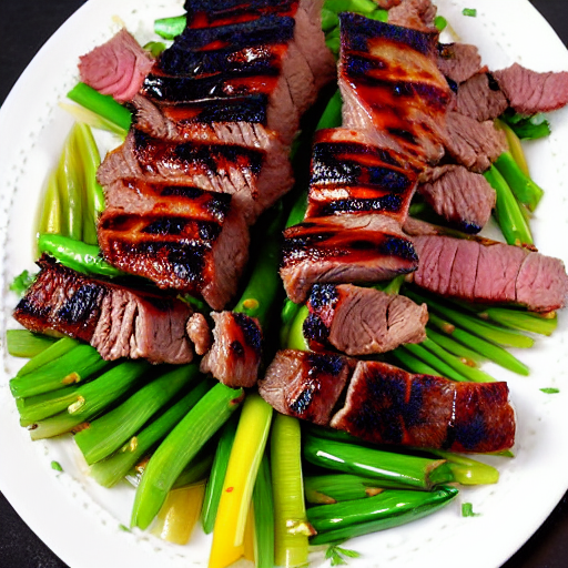 Bò Nướng Xả