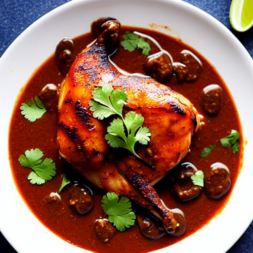 Mole Poblano con Pollo