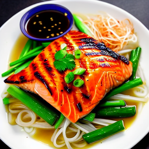 Cá Hồi Nướng Miso