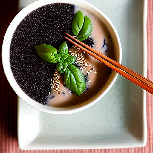 Black Sesame Soup