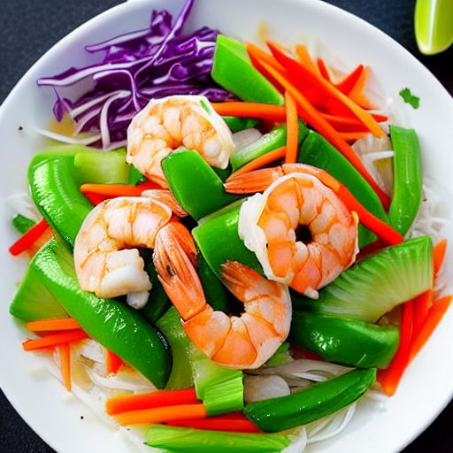 Gỏi tôm thịt