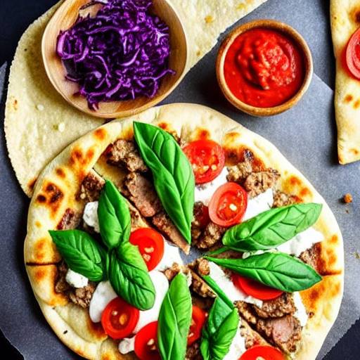 Keto Gyro Flatbread
