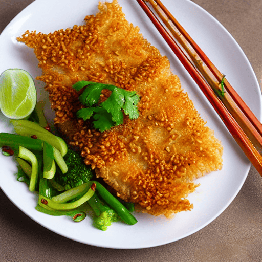 Crispy Fish and Rice