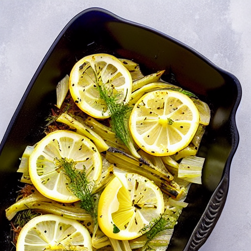 Baked Fennel with Lemon
